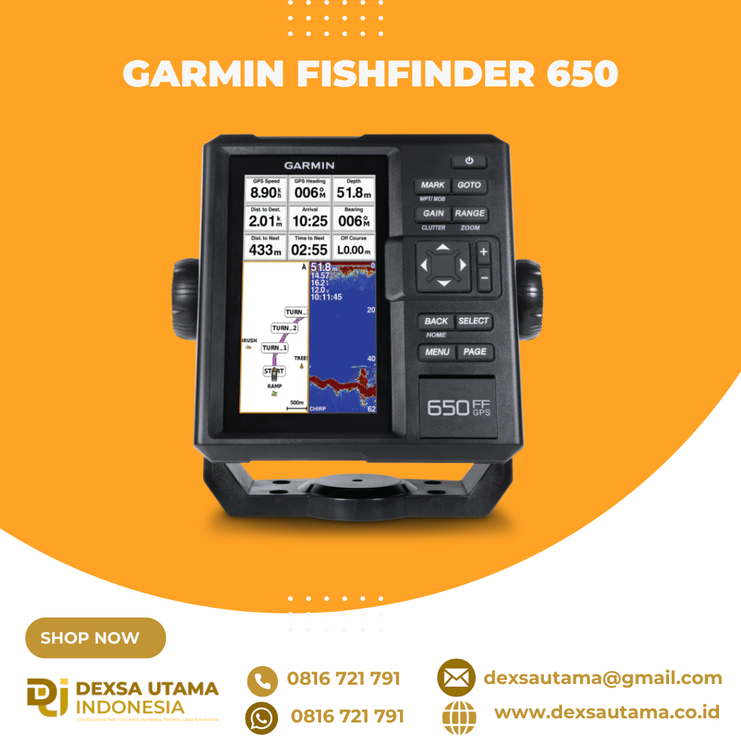 Garmin Fishfinder 650