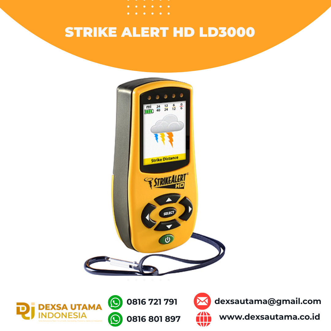 Strike Alert HD LD3000 Lightning Detector