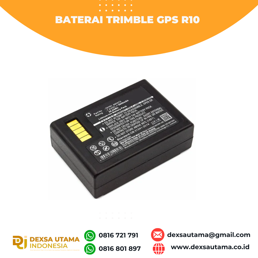 Baterai Trimble GPS R10