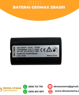 Baterai Geomax ZBA201