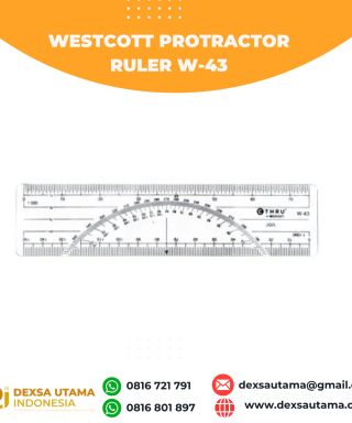 Westcott Protractor Ruler W-43