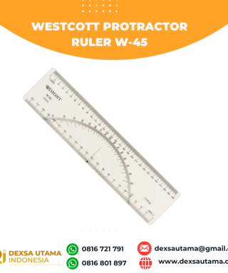 Westcott Protractor Ruler W-45