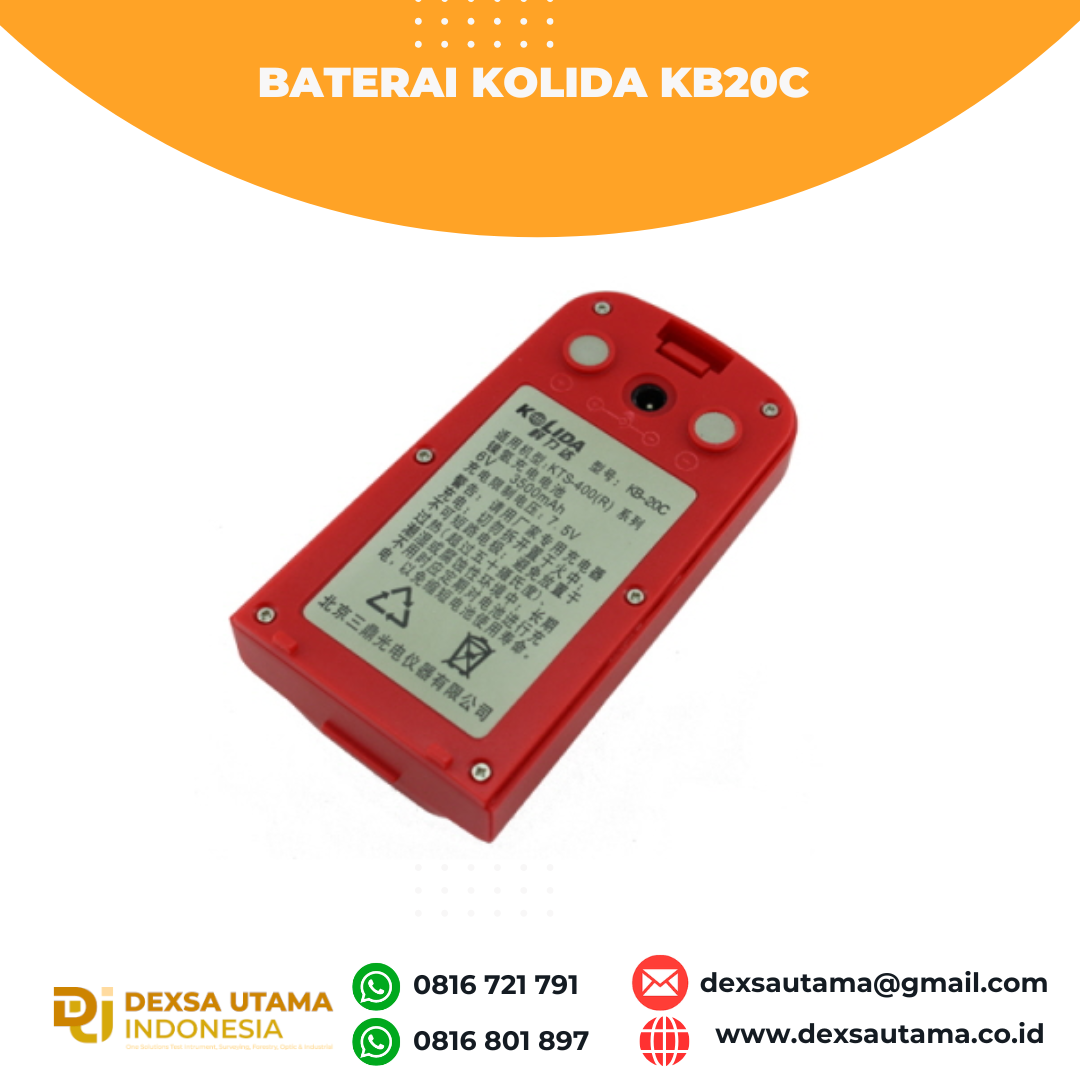 Baterai Kolida KB20C