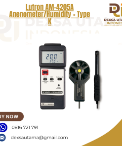 Lutron AM-4205A Anenometer/Humidity + Type K