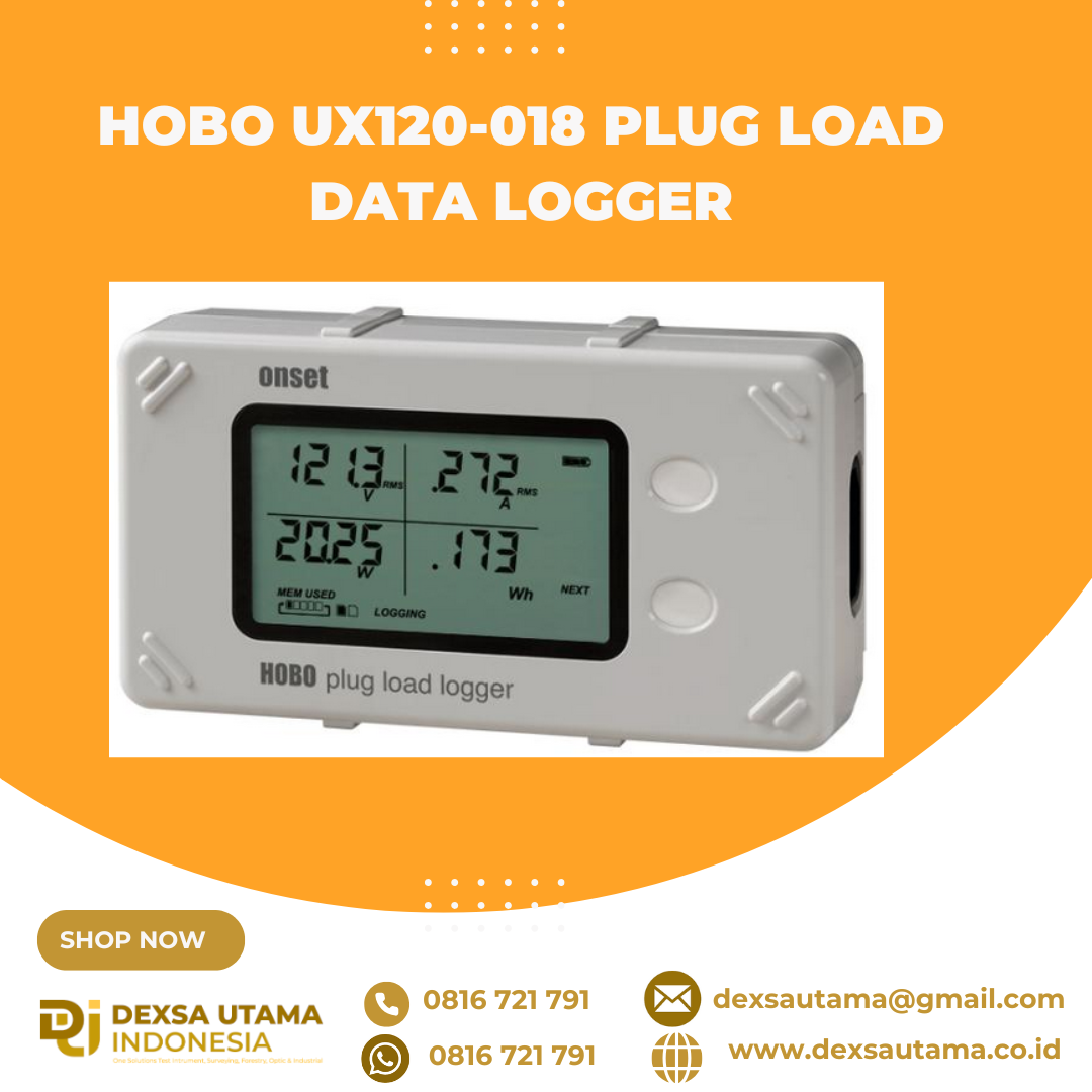 HOBO UX120-018 Plug Load Data Logger