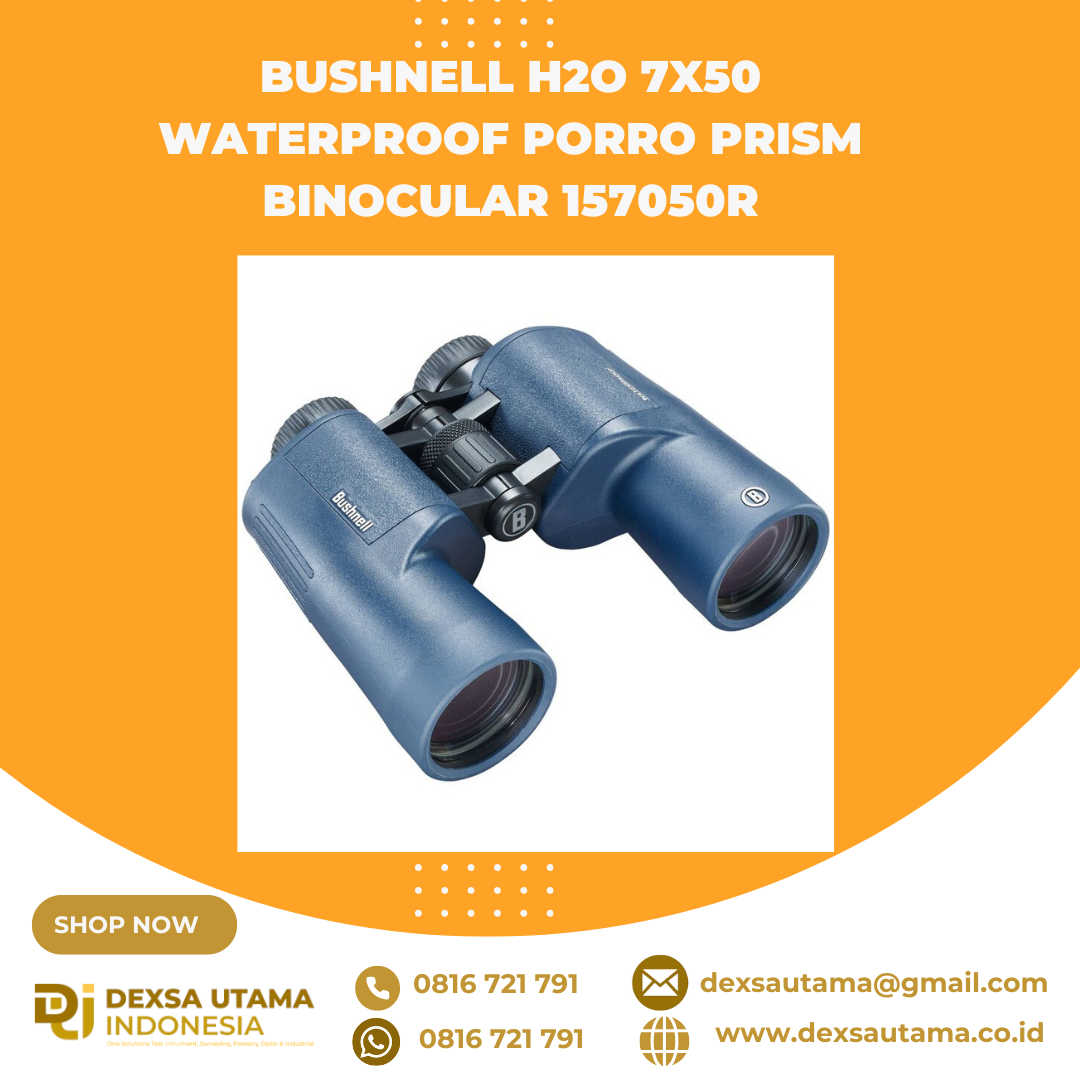 Bushnell H2O 7x50 Waterproof Porro Prism Binocular 157050R